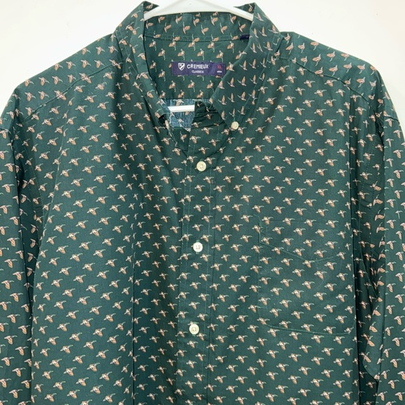 Cremieux Other - Daniel Cremieux XL long sleeve button down with ducks, 100% cotton